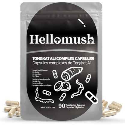 Hellomush Tongkat Ali Complex Capsules 90 Caps