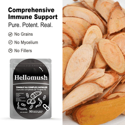 Hellomush Tongkat Ali Complex Capsules 90 Caps