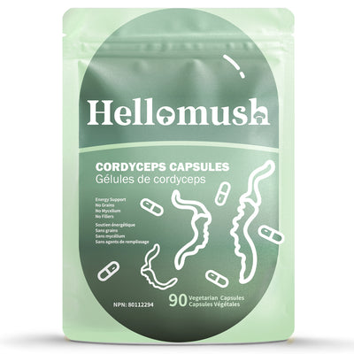 Hellomush Cordyceps Capsules 90 Caps