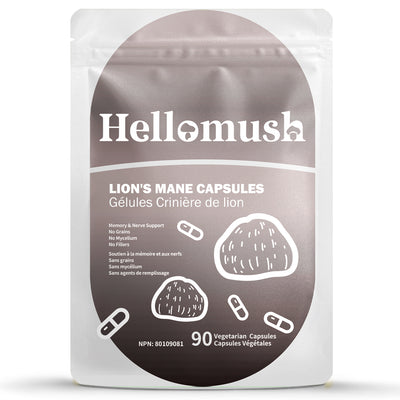 Hellomush Lion's Mane Capsules 90 Caps