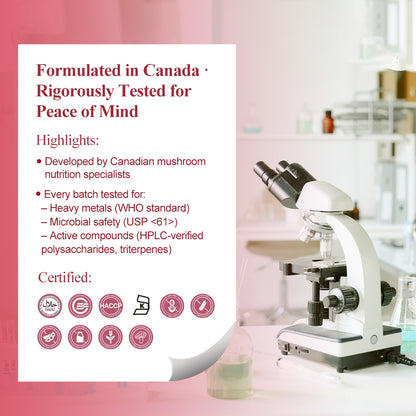 Hellomush Hydrolyzed Marine Collagen Peptides With Mushroom Complex Powder 330g